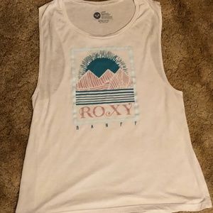 Roxy Banff White Tank